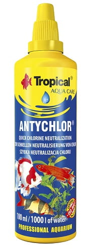 Tropical ANTYCHLOR 100ml UZDATNIACZ na 1000L WODY
